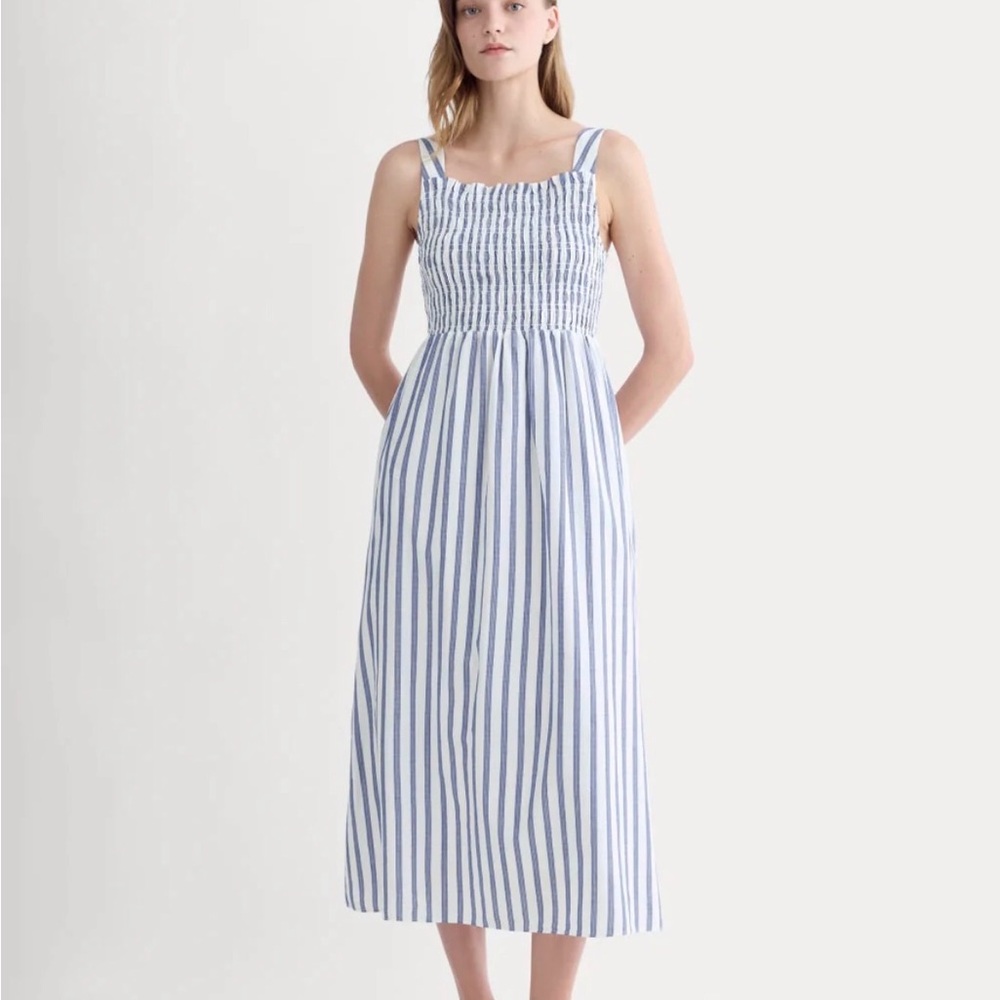 Everlane Cotton Gauze Smock dress